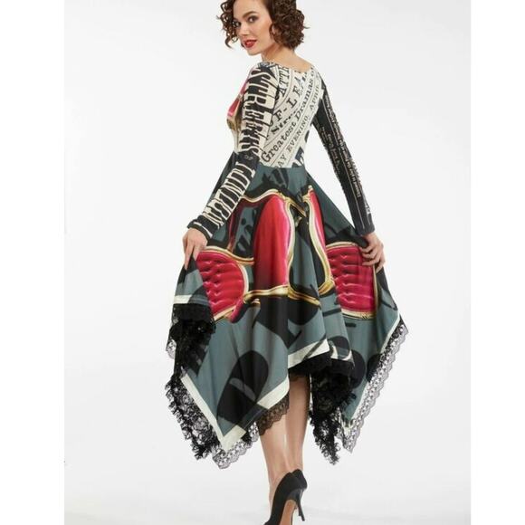 IPI Artful Furniture Gossips Lace Trim regencycore bridgerton dopamine Size L/XL - Picture 2 of 12